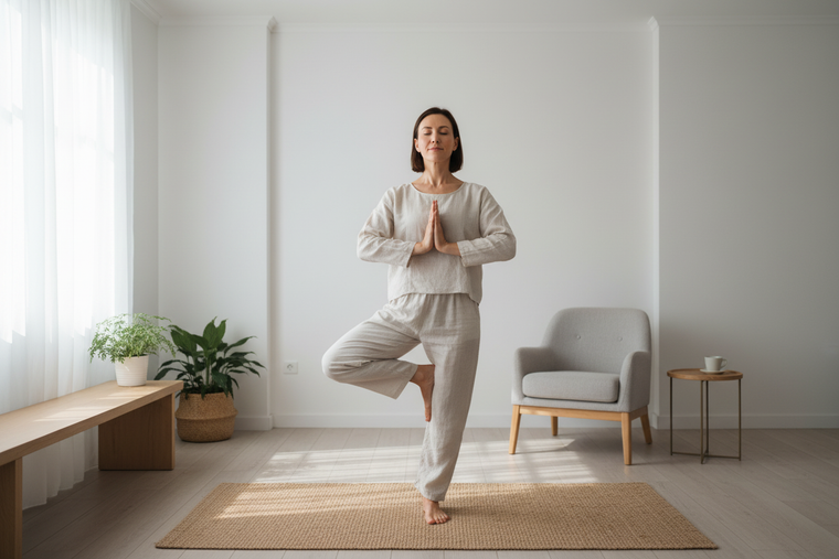 can you make her do it in her house and more simplistic